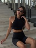 Топ з повністю відкритою спиною на гачку | VV Brand