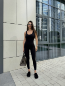 Комбінезон-легінси з декольте та голою спиною | VV Brand