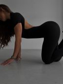 Жіночий комбінезон з коротким рукавом та легінсами | VV Brand